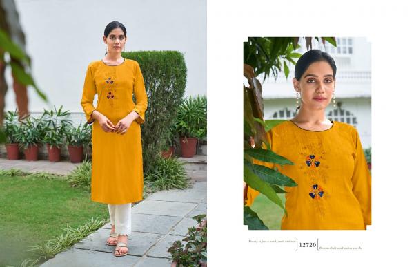 Kalaroop Broccoli 2 Rayon Designer Kurti